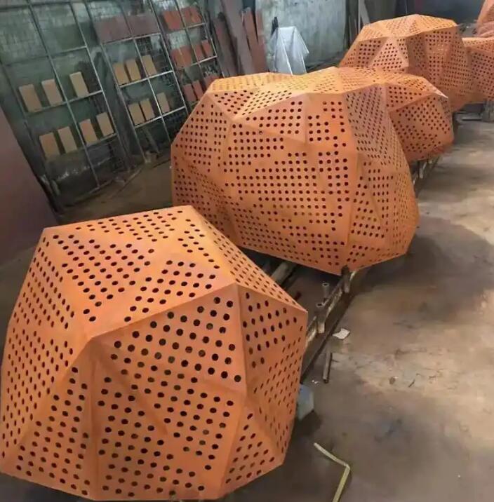 石鼓耐候钢造型